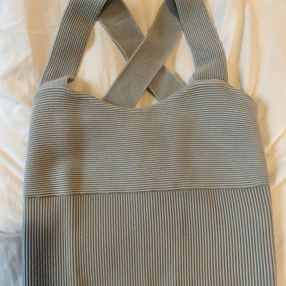 Like New Abercrombie and Fitch Ottoman Criss Cross Tank - Picture 1 of 7
